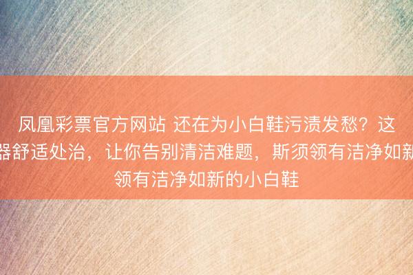 凤凰彩票官方网站 还在为小白鞋污渍发愁？这款焕新神器舒适处治，让你告别清洁难题，斯须领有洁净如新的小白鞋